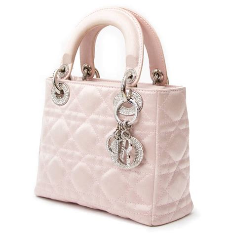 lady dior satin swarovski|CHRISTIAN DIOR Satin Swarovski Crystal Cannage Mini Lady .